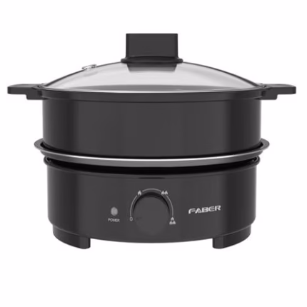 Faber FABER MULTI COOKER RETRO-BLACK FMC-1450B – FMC 1450B