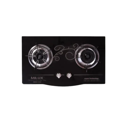Milux Tempered Glass Gas Hob – MGH-332