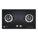 Faber Faber 4.8kW FGH VITTO 2B/76BK 2 Burner Built-In Glass Gas Cooker Hob
