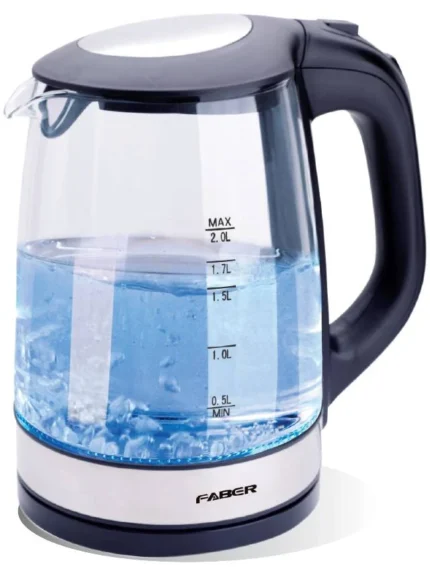 Faber 2.0L Electric Glass Jug Kettle FCK CRISTALLO 180BK – FCK CRISTALLO 180 BK