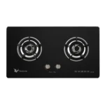Butterfly 2 BURNER GLASS BUILT IN HOB – BG-2E