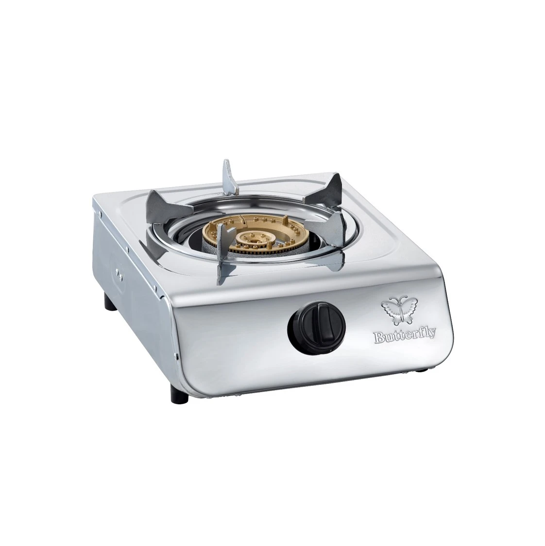 BGC-368_305N Butterfly STAINLESS STEEL SINGLE GAS STOVE – BGC-368/305 - Image 1