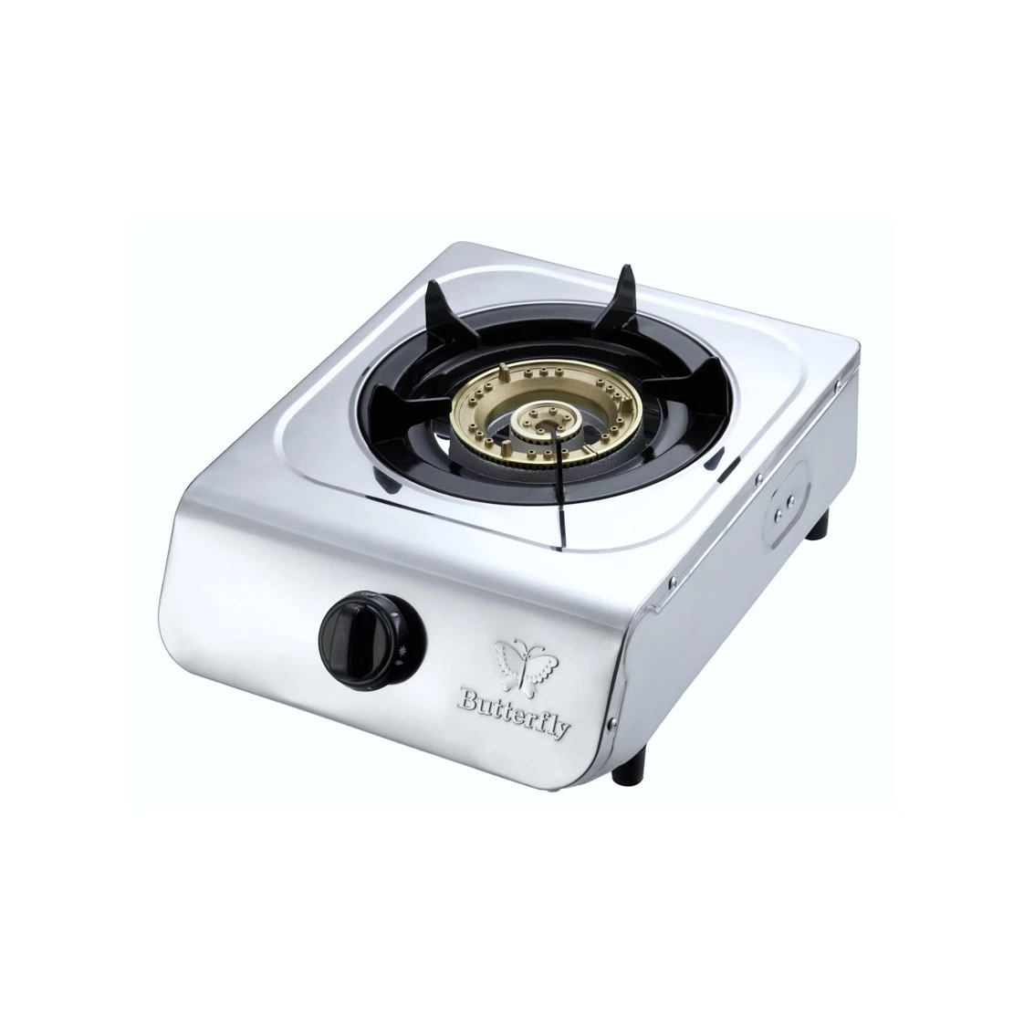 BGC-368_343N Butterfly STAINLESS STEEL SINGLE GAS STOVE – BGC-368/343 - Image 1