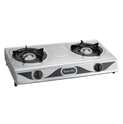 Butterfly STAINLESS STEEL DOUBLE GAS STOVE – BGC-848