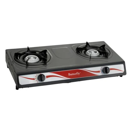 Butterfly EPOXY DOUBLE GAS STOVE – BGC-666 (BLACK)