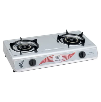 Butterfly STAINLESS STEEL DOUBLE GAS STOVE – BGC-888