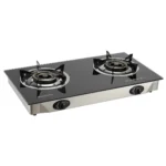 Butterfly GLASS TOP DOUBLE GAS STOVE – BTG-2L