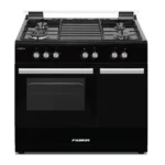 Faber Faber FISSO 9844E/BK 60L Oven Free Standing Cooker