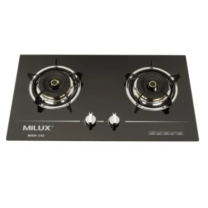 Milux Tempered Glass Gas Hob – MGH-348