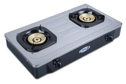Milux Double Burner Gas Cooker – MSE-2220
