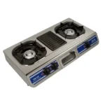 Milux Triple Burner Gas Cooker – MSS-2500G