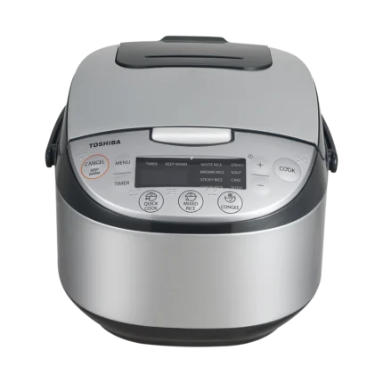 Toshiba DR1 Bincho Charcoal Pot Rice Cooker - Silver