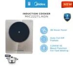 Midea 2200W Induction Cooker MIC222TLAGS