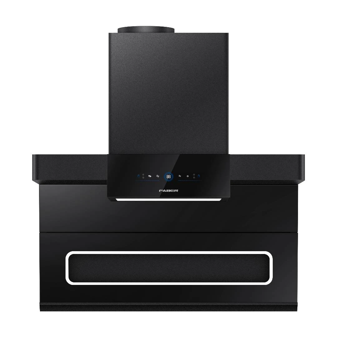 kWsfwzzBnCw6yJzjOp4U0Q1U5gK0Mpbn2GyzWzV9 Faber Built-In Hood FABERJET MEGAFLEX 90BK - Image 1