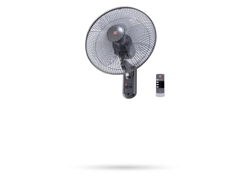 product-mobile_Wall-Fans_KC-4GR KDK KC-4GR Remote Control Wall Fan – KC4GR BK - Image 1