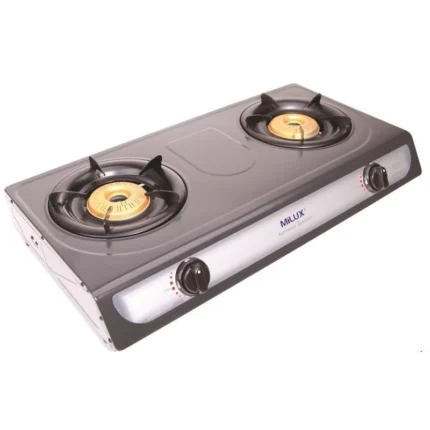 Milux Double Burner Gas Cooker – YS-023